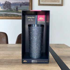 NWT: HYDRAPEAK Bejewelled Stainless Steel Insulated Tumbler 25oz Limited Edition